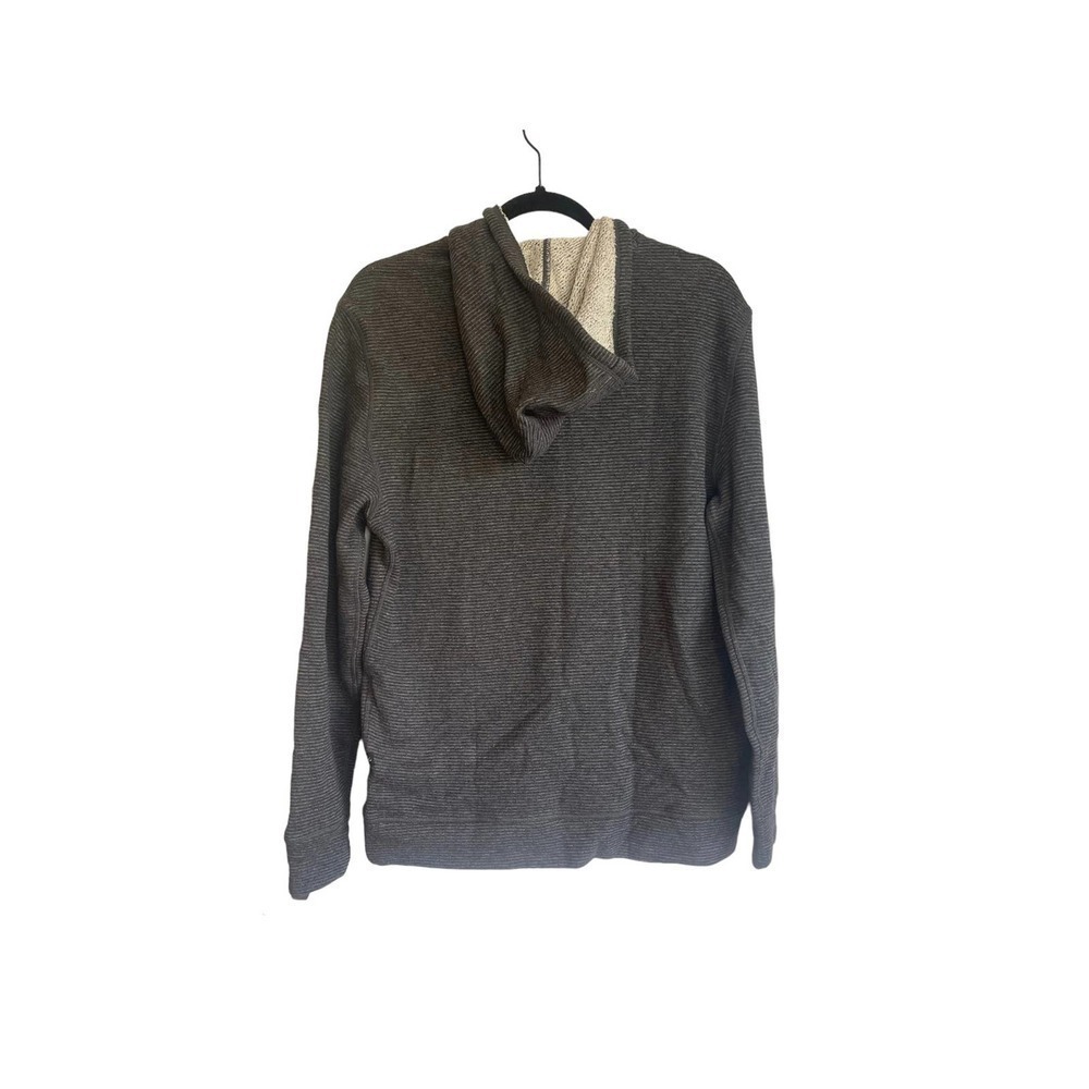 Rails Smith Striped Pullover Hoodie Long Sleeve Black Men's Size Medium NWT - Picture 5 of 10